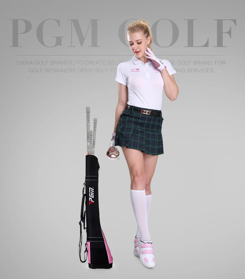 PGM мужская сумка-Карандаш Для Гольфа 79 см водонепроницаемая сумка женская спортивная сумка для гольфа для путешествий маленькая стоящая сумка для оружия резиновая разноцветная