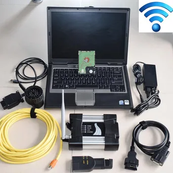 

2019.09v FOR BMW ICOM Next A+B+C 3 in 1 Diagnostic & Programmer with hdd wifi for BMW ICOM Diagnostic HDD in D630 Laptop