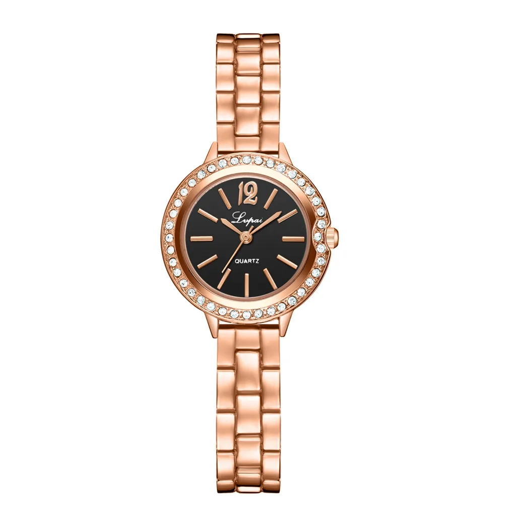 Reloj mujer простой сплав ремешок дамы браслет часы модный циферблат Циферблат маленькие и изысканные женские часы