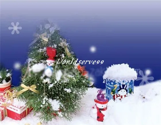 Консервированная мгновенная Магия снег искусственный снег изготовление Рождественская елка украшения вечерние дети играть подарки