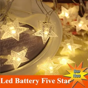 led strings battery