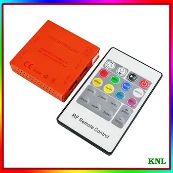 

RF 20 key wireless remote control 433.92MHz led RGB controller, RGB dream color low-voltage DC12-24V, free shipping