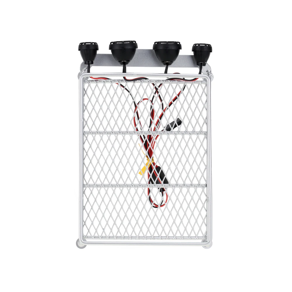 Austar Roof Luggage Rack with LED Light for 1 10 1 8 font b RC b