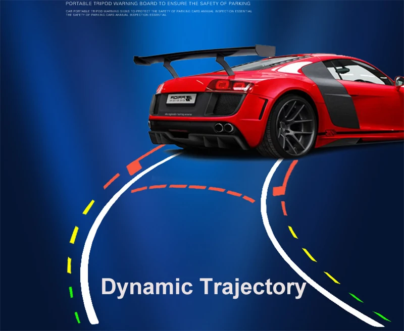 Динамическая траектория парковочная линия автомобиля обратный резервный багажник Ручка камера для VW Jetta Touareg Sharan Passat Golf Audi A3 A4 A6