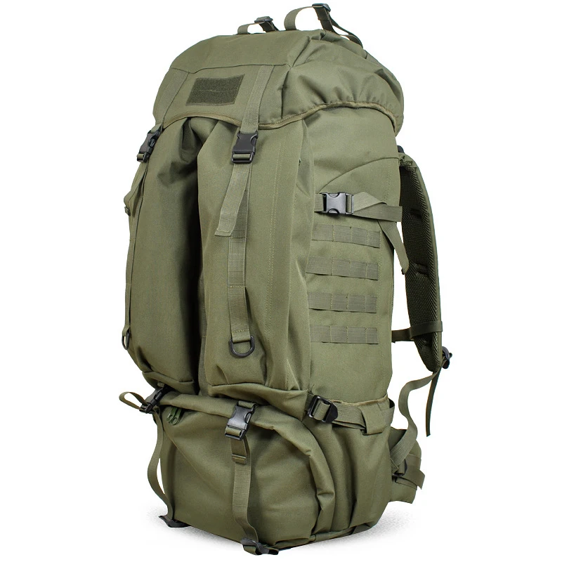 Мужская военная сумка, тактический рюкзак с дождевиком, камуфляжный рюкзак для путешествий, альпинизма, Походов, Кемпинга, Mochila Tas XA789WA - Цвет: Army Green