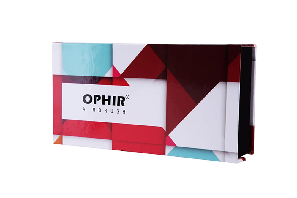 OPHIR 0,3 мм Двойное действие Аэрограф-распылитель гравитационный поток мастер-воздушная щетка для торта краска модель краска для тела Временная татуировка_ AC005