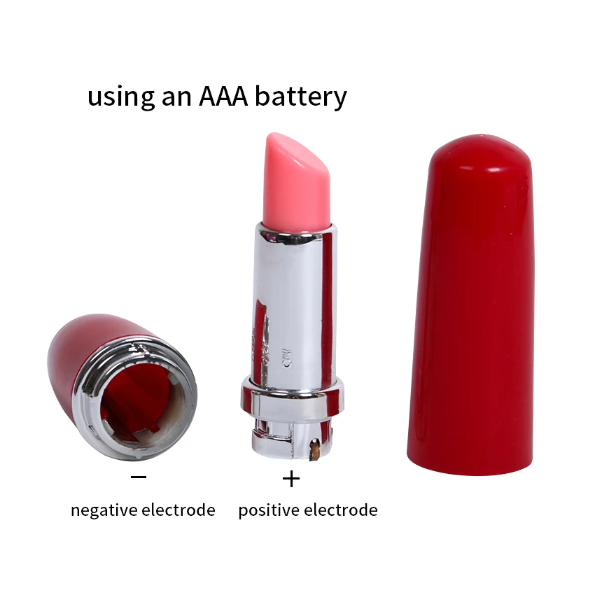 1 pièces Mini vibrateur électrique balle jouets sexuels pour femme stimulateur de Clitoris rouges à lèvres vibrants jouets érotiques sexuels_voghion.com