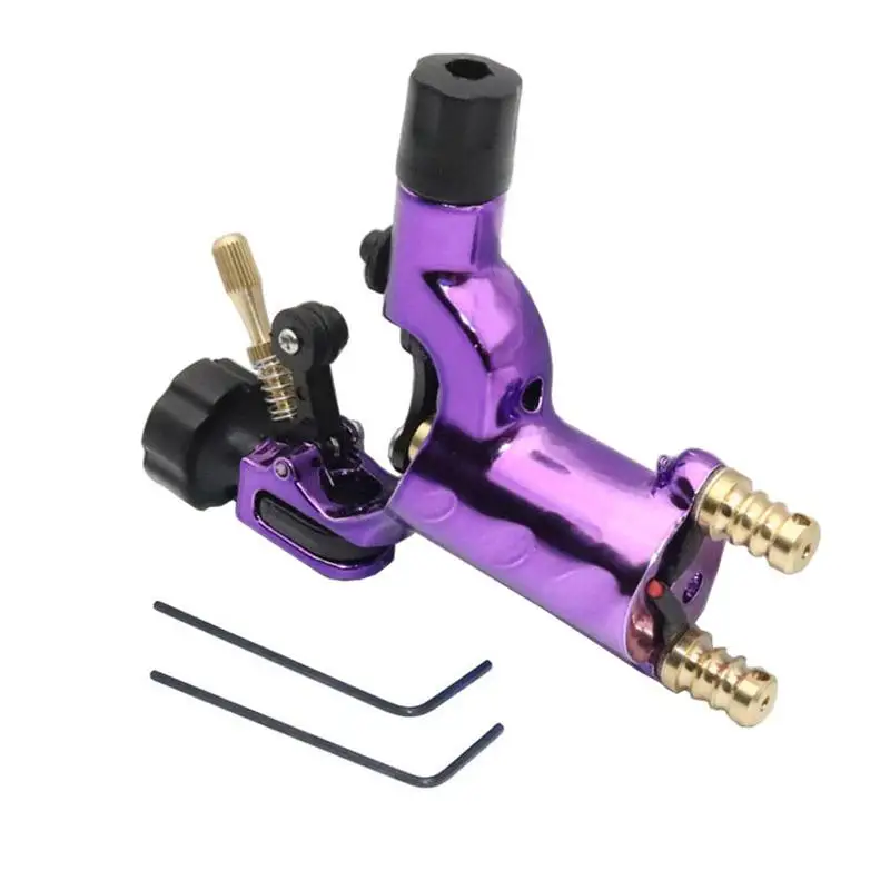 Rotary Tattoo Machine Dragonfly Shader and Liner Motor Gun Kit (Purple) | Инструменты