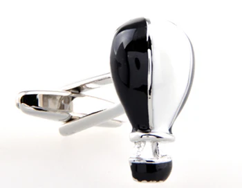 

Lepton Fire Balloon Design Cufflink 1 Pairs 2 colors men cufflink of gifts, Free Shipping Promotion