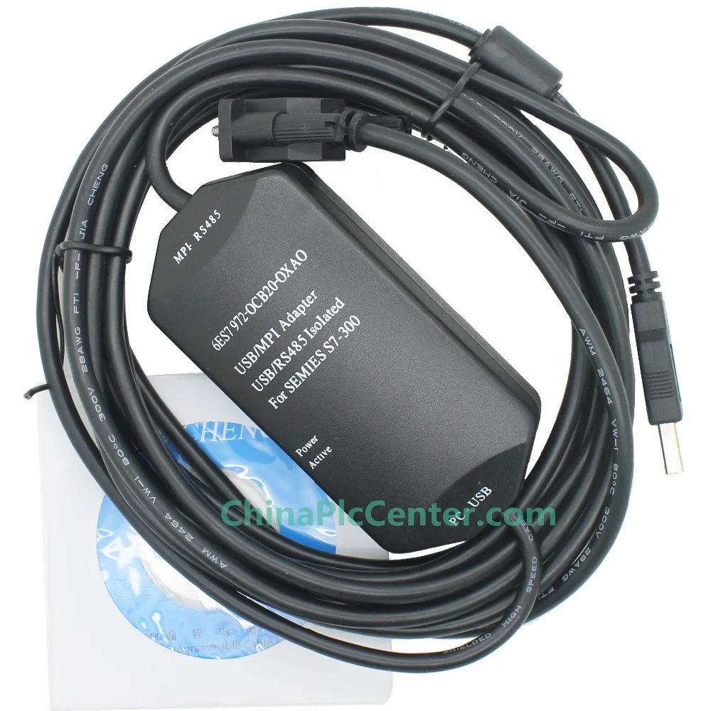 5pcs USB-MPI+ Isolated PLC Programming Cable for S7-300/400, support win7, 6ES7 972 0CB20 0XA0 5pcs USB-MPI+ Isolated PLC Programming Cable for S7-300/400, support win7, 6ES7 972 0CB20 0XA0