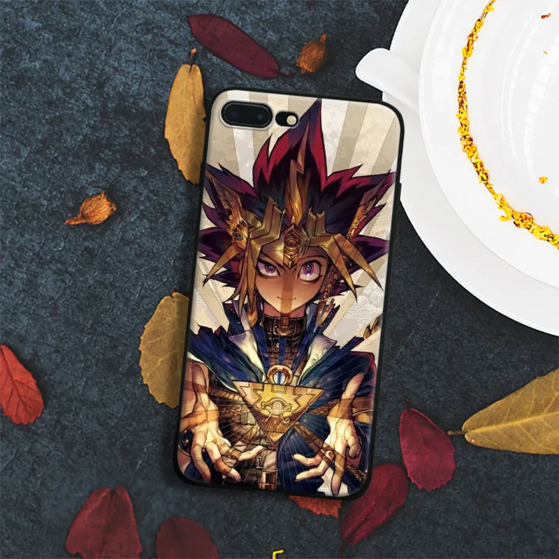 

Yugi Mutou Yu-Gi-Oh! series Anime Tpu Soft Silicone Phone Case Cover Shell bag For Apple IPhone 5 5s SE 6 6s 7 8 Plus X 10