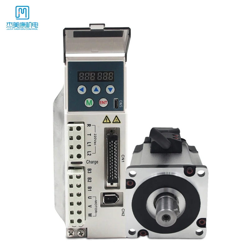 

JMC 400W AC servo motor drive set 60 base 220V with 20-bit incremental encoder, 60JASM504230K+JASD4002-20Z