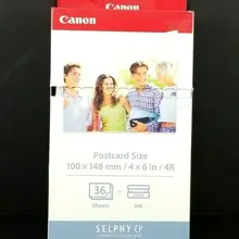 Canon KP-36IP 6-дюймовый 4х6 стеклянная рамка для Selphy CP1300/1200/910/800/760 Термальность сублимационный принтер Почтовые открытки Фотобумага картридж набор