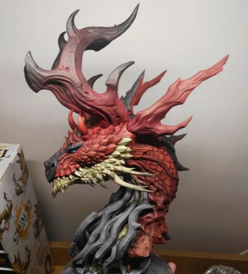

Resin Figure Kit Chinese Dragon Garage Resin Figure Model Kit