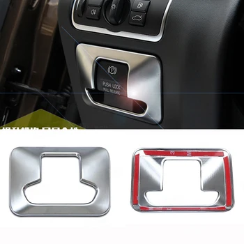 

Nulla Matt surface Electronic Hand Brake Button Cover Trim Decoration Frame Cover For VOLVO XC60 S60 V60 S80