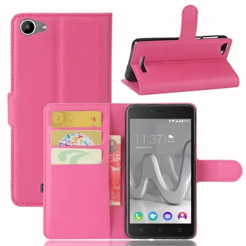 

10pcs/lot Lichi grain wallet PU Leather+TPU Cover Case with card slot for Wiko Upulse/Upulse Lite/Wim/wim Lite/Leng 3 Max
