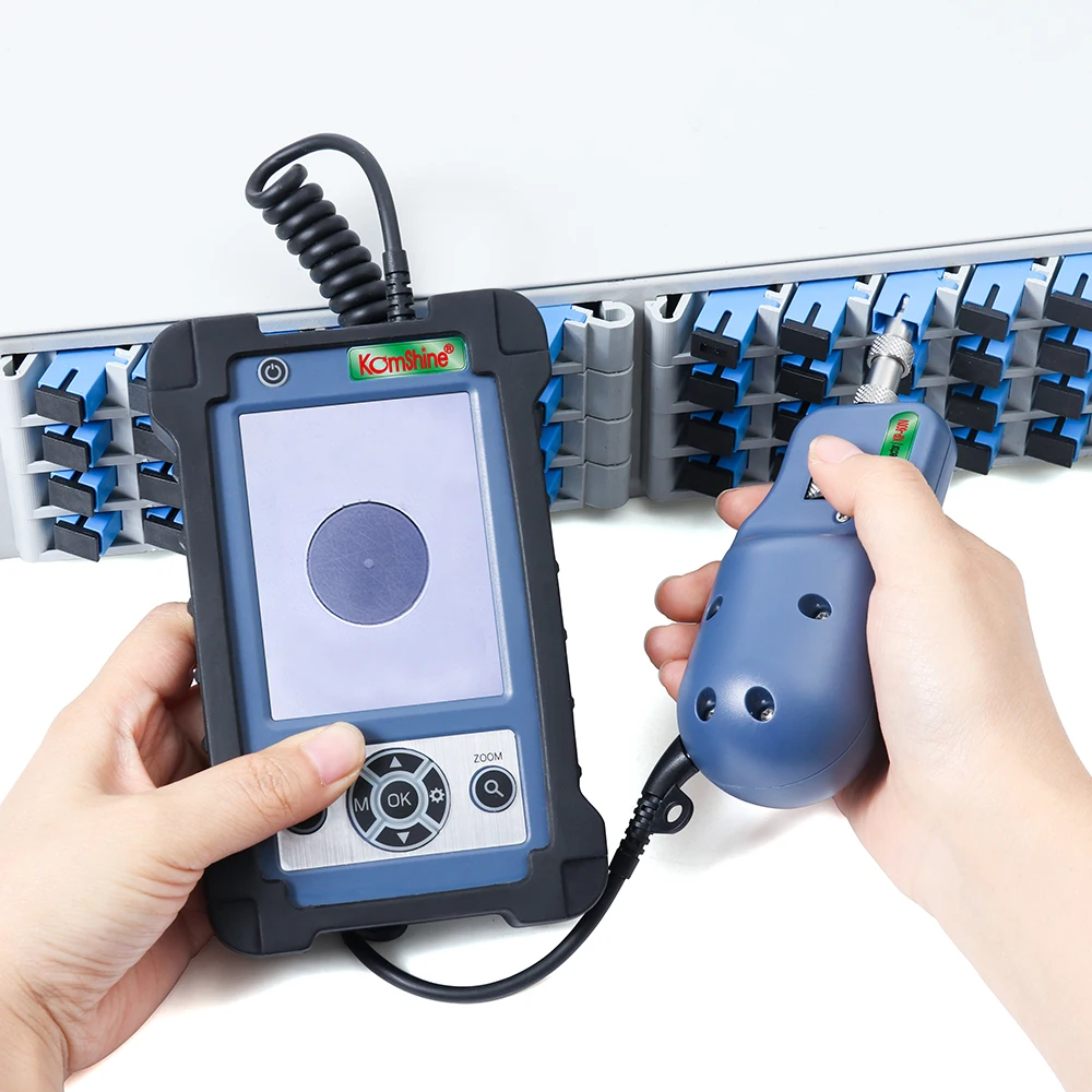 

Fiber Optic Handheld Probe Inspection Cleaning kit with KIP-600V Video Inspection Probe and Display& Fiber Cleaner Free Ship