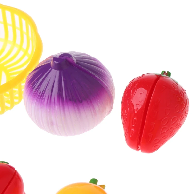 

12Pcs Fruit Vegetable Food Cutting Kitchen Toy Pretend Play Educational Toy