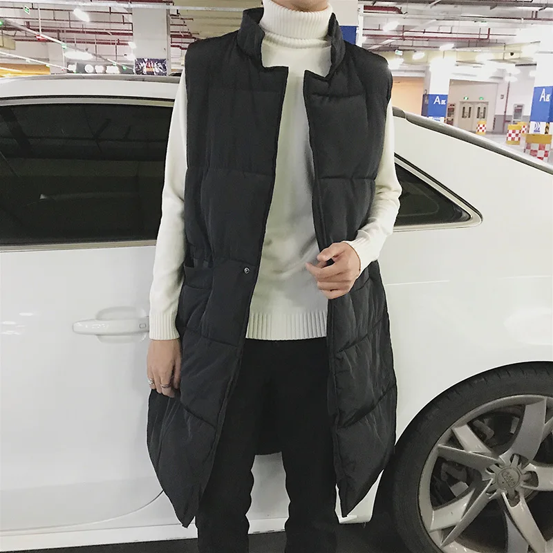 High Quality Long cotton vest 2017 New Arrival men