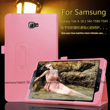 

Case For Samsung Galaxy Tab A A6 10.1 T580 T585 SM-T580 SM-T585 Magnetic Wake Up Sleep Flip case Cover