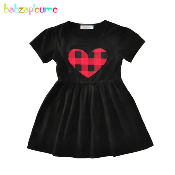 

2017 Fashion Kids Girls Clothes Wedding Dresses Brands Summer Short Sleeve Girls Costume Children Clothing party baby wear A186