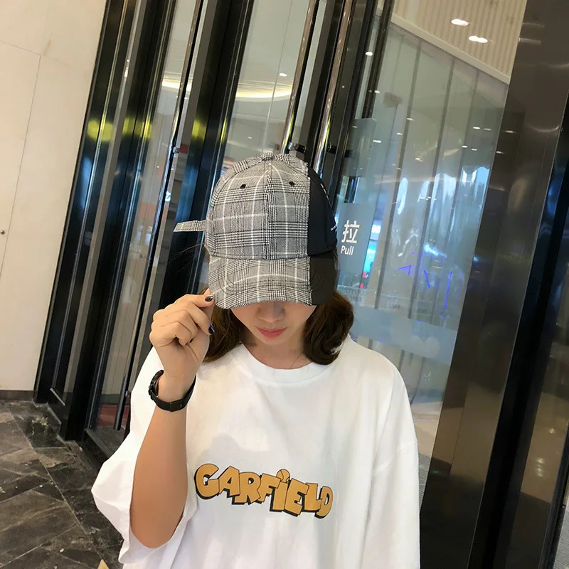 Унисекс бейсболка решетка Лоскутная Snapback cap s Casquette шапки повседневные кепки Gorras хип хоп папа головные уборы для мужчин и женщин