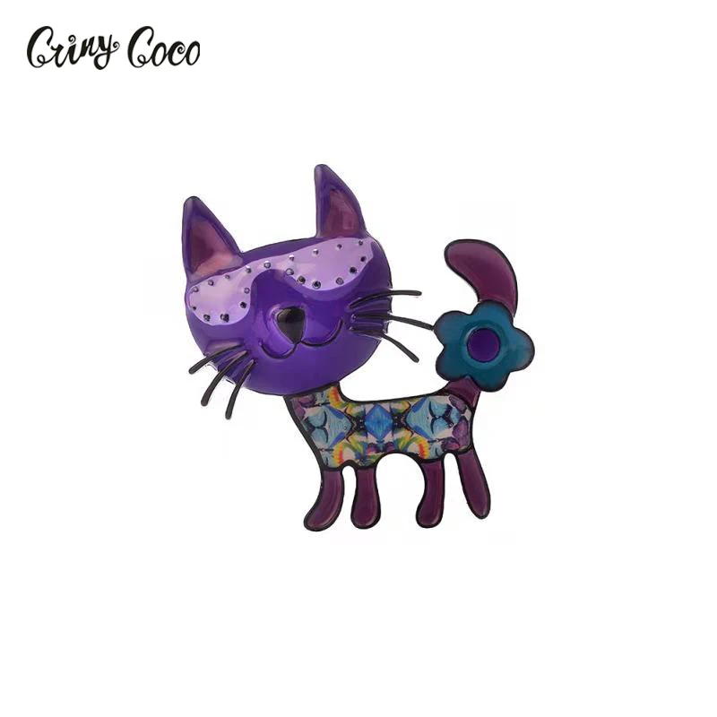 

Cute Dog Brooches For Women Enamel Zinc Alloy Cute Animal Brooch Pins Girls Scarf Dress Clip Buckle Party Jewelry