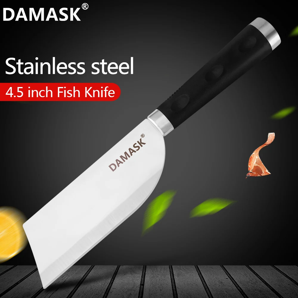 

Damask Fillet Knife For Killing Fish Stainless Steel Fish Boning Knife Professional Fish-cutting Knife Sharp Cooking Accessories