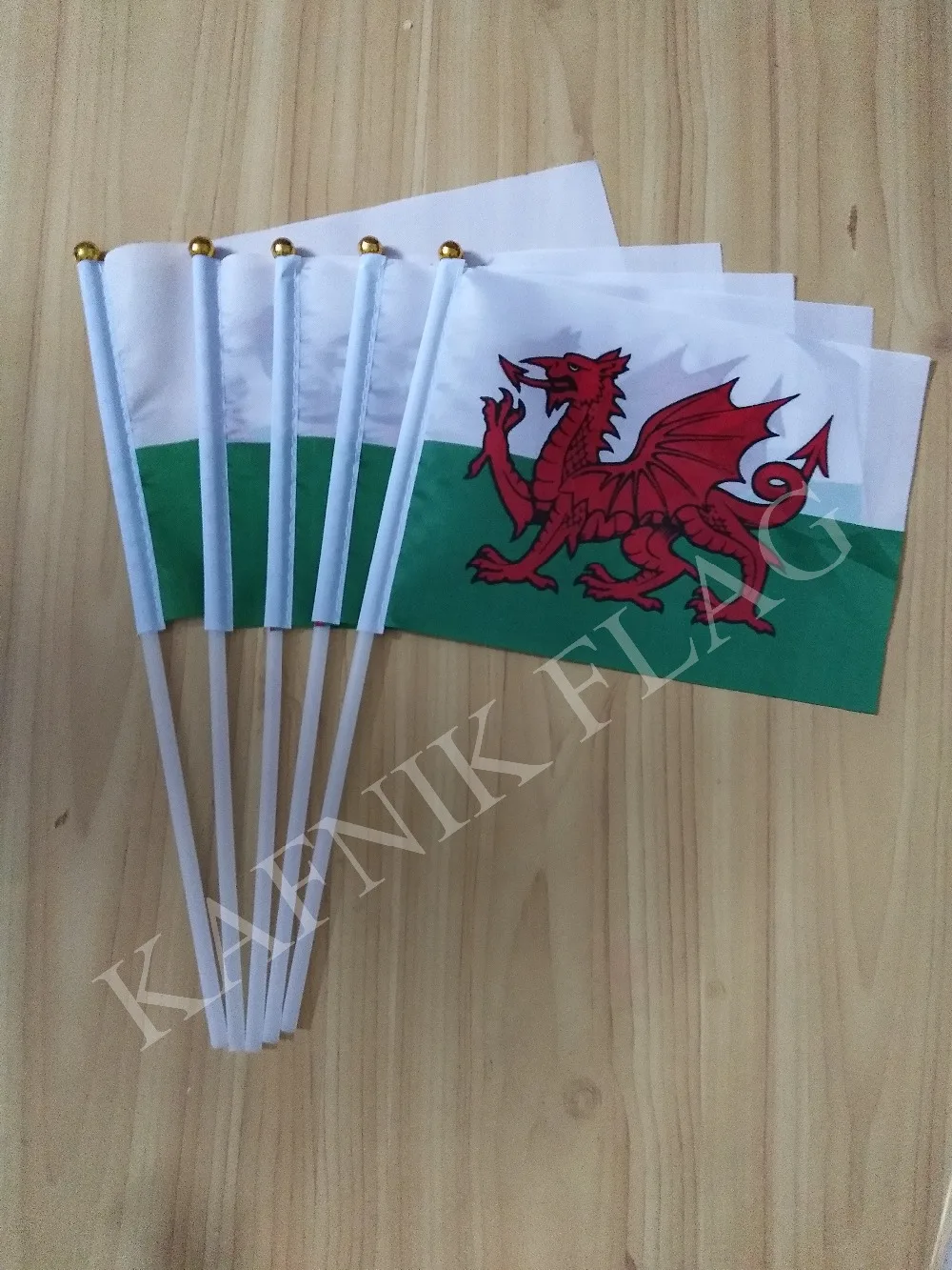 

KAFNIK,5pcs 14*21cm wales National Flag Free Shipping
