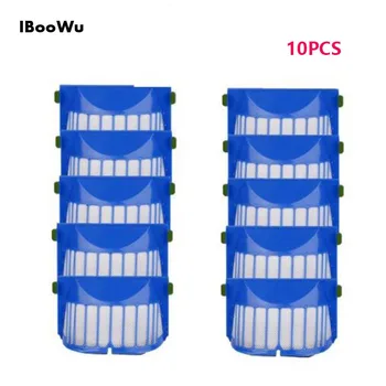 

10pcs Hepa Filter For iRobot Roomba series 500/600 528 552 564 595 614 620 630 645 650 660 Vacuum Replacement Accessories Filter