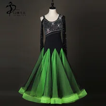Modern Waltz Tango Smooth Standard Ballroom Dance Dress OEM wholesale Long Evening Dress Gown Ballroom Dress