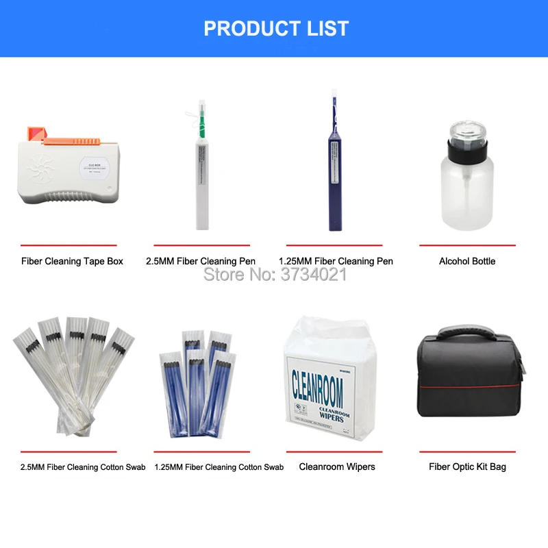Fiber Cleaning Tool Kit (7)