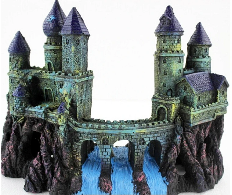 Gratis Verzending aquarium decoratie aquarium mode grote hars rotstuin