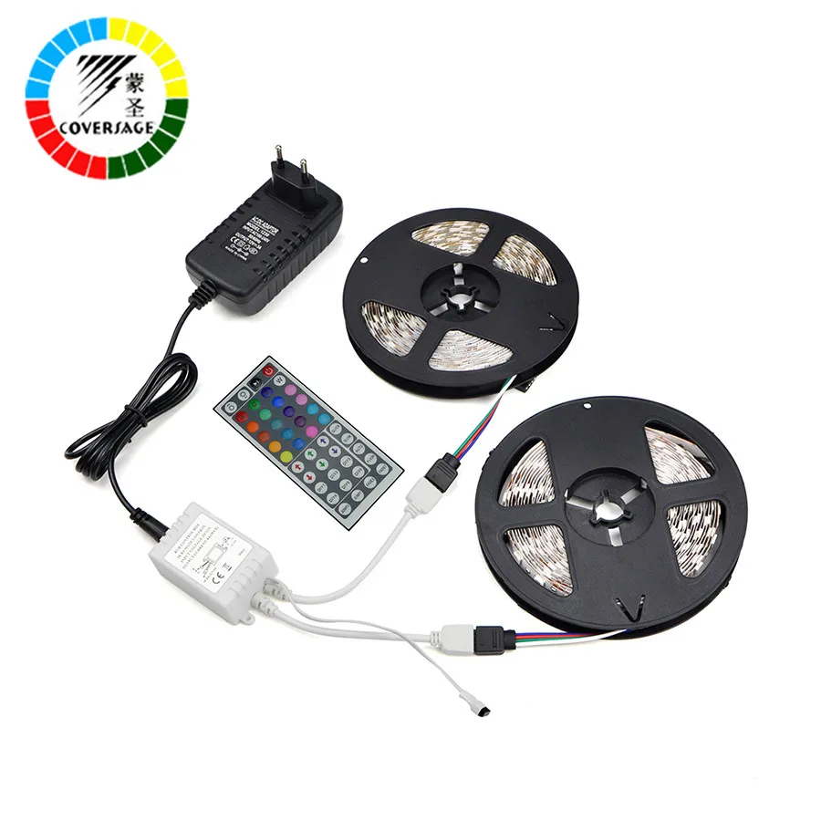 Светодиодная лента Coversage RGB 3528 10 м 600 светодиодов IP65 водонепроницаемый потолочный