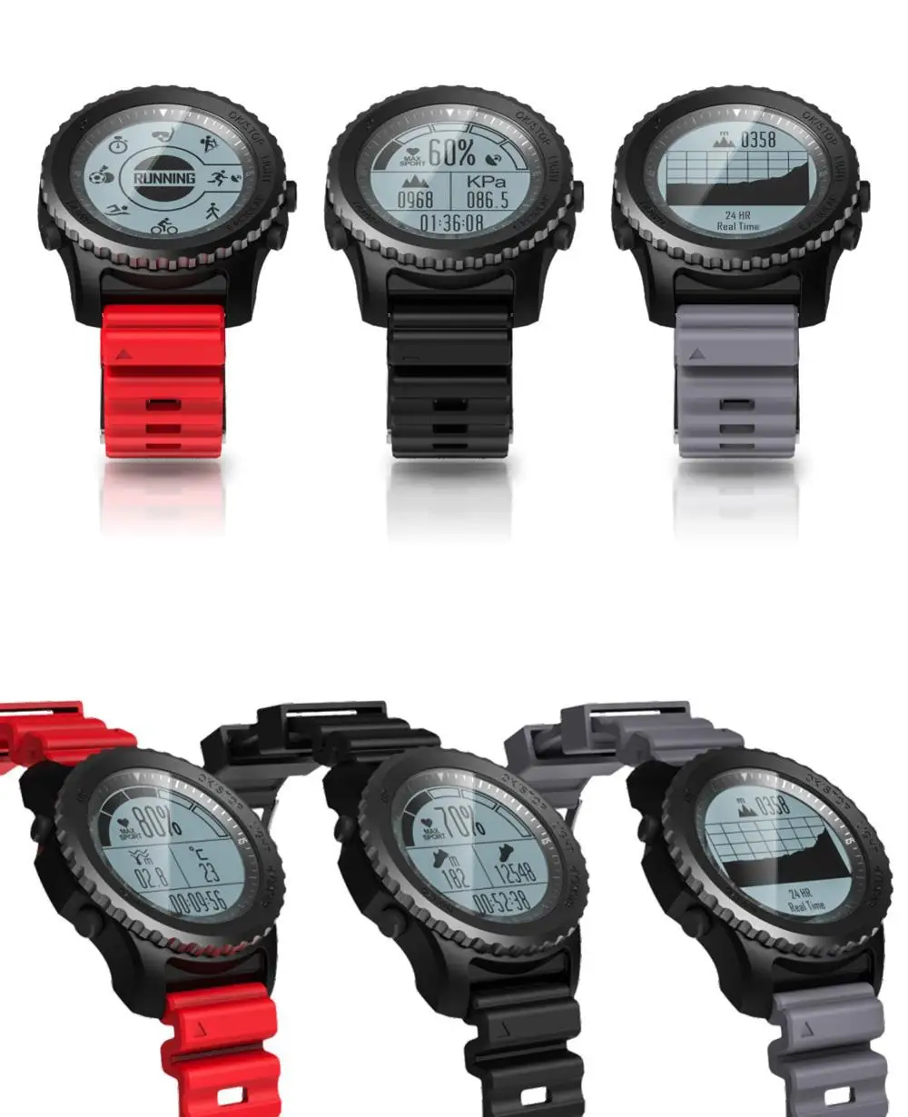 MAKIBES G07 GPS SPORTS WATCH BLUETOOTH SMART WATCH IP68 WATERPROOF SMARTWATCH 255893 35