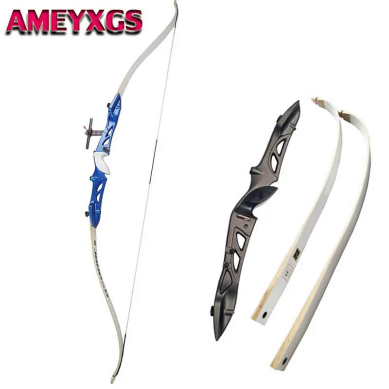 

1 Set 66" 14-42lbs Takedown Recurve Bow Left/Right Hand Limbs Riser For Outdoor Shooting Practice Hunting Archery Accessories