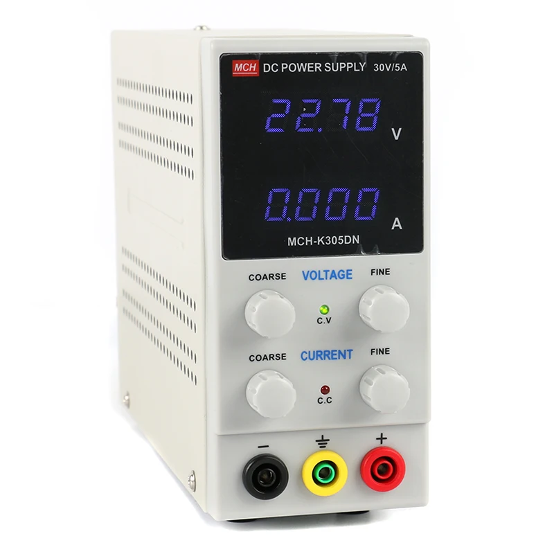 MCH K305DN мини лабораторный Цифровой Регулируемый импульсный источник питания