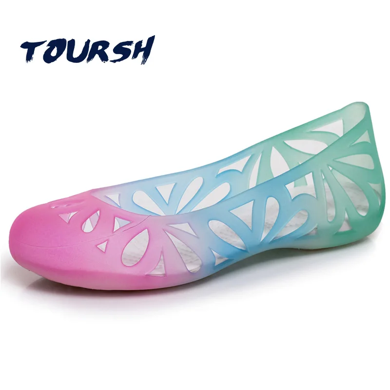 flat shoes jelly