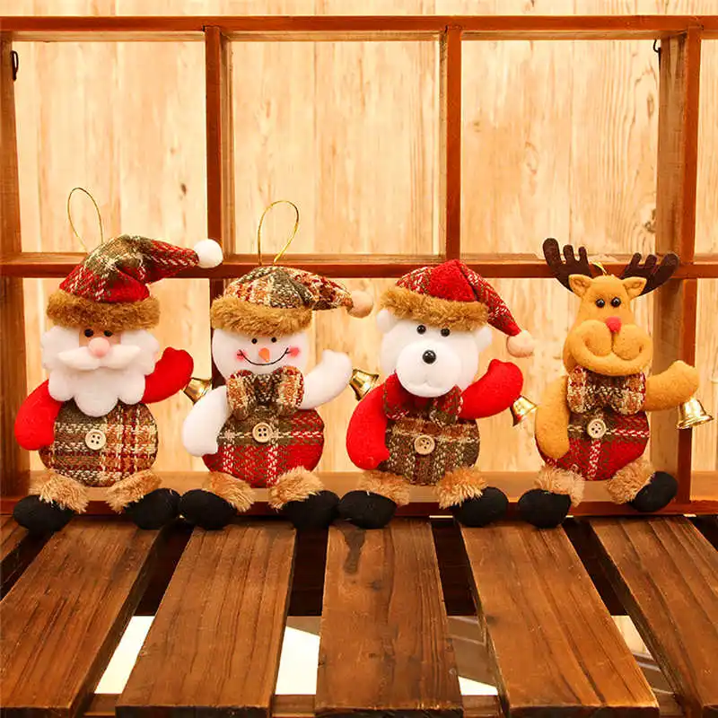 Christmas Ornaments Home Furnishing Snowman Christmas Ornament Natal Decora o Christmas Tree Decorations Holiday Gifts #2o15#f (13)