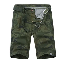 Камуфляжные шорты мужские в Военном Стиле мужские шорты кэжуал летние Пляжные шорты новая модная уличная одежда большого размера