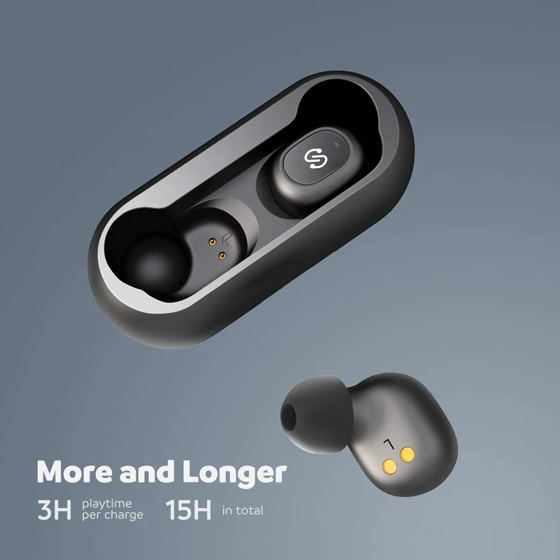 SoundPEATS Truefree TWS Bluetooth наушники мини невидимые 3D HiFi стерео 5 0 беспроводные
