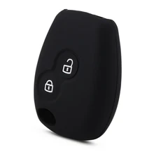 AndyGo силиконовый чехол для ключей Nissan Almera Renault Clio Dacia Logan Megane Espace Kangoo Duster Twingo 2BTN автомобильный пульт дистанционного ключа(China)