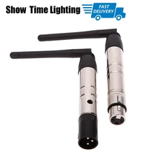 Fast delivery 2pcs/lot wireless dmx 512 controller 2.4G DMX 512 Transmitter and dmx receiver for stage light long distance Fast delivery 2pcs/lot wireless dmx 512 controller 2.4G DMX 512 Transmitter and dmx receiver for stage light long distance