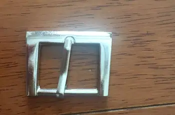 

1'' Inner Width Solid Nickle Rectangle Pin Buckle for Straps Bags Belting Leathercarft, bag silver buckle