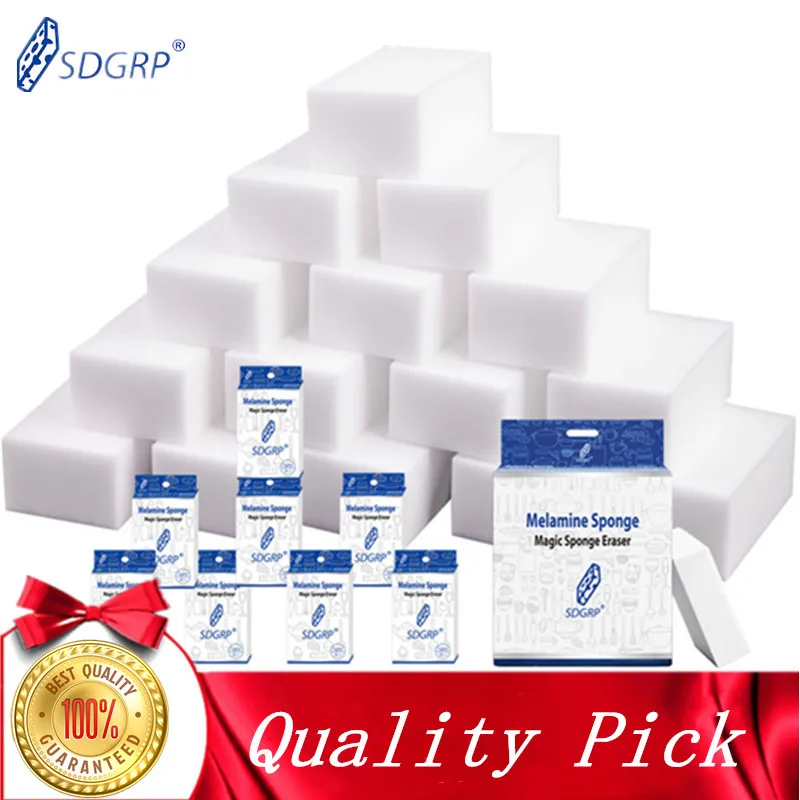 100/40/20/10pcs Melamine Sponge Magic Sponge Eraser Melamine Cleaner