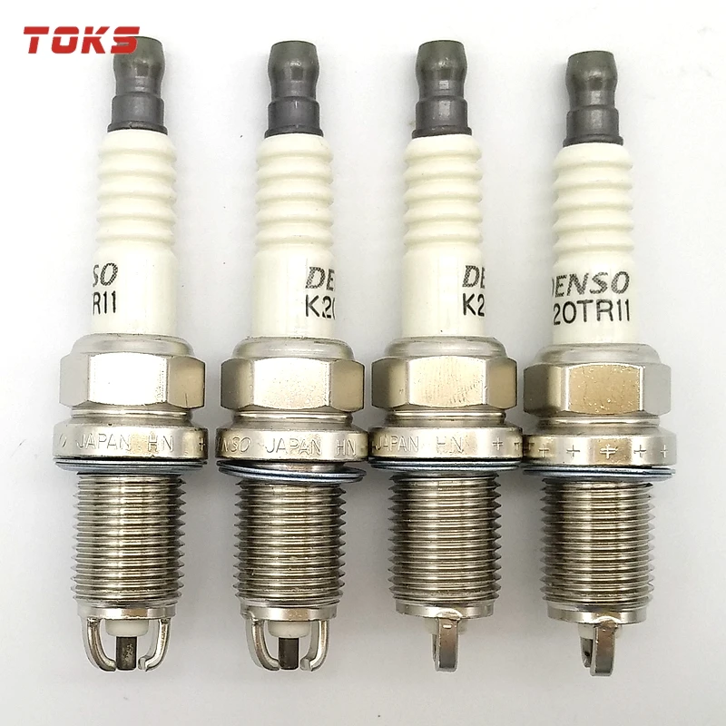

TOKS 90919-01198 K20TR11 Spark Plug for Toyota Camry Caldina Nadia Picnic RAV4 Sienna Windom Solara Coupe 4-6pcs Free Shipping