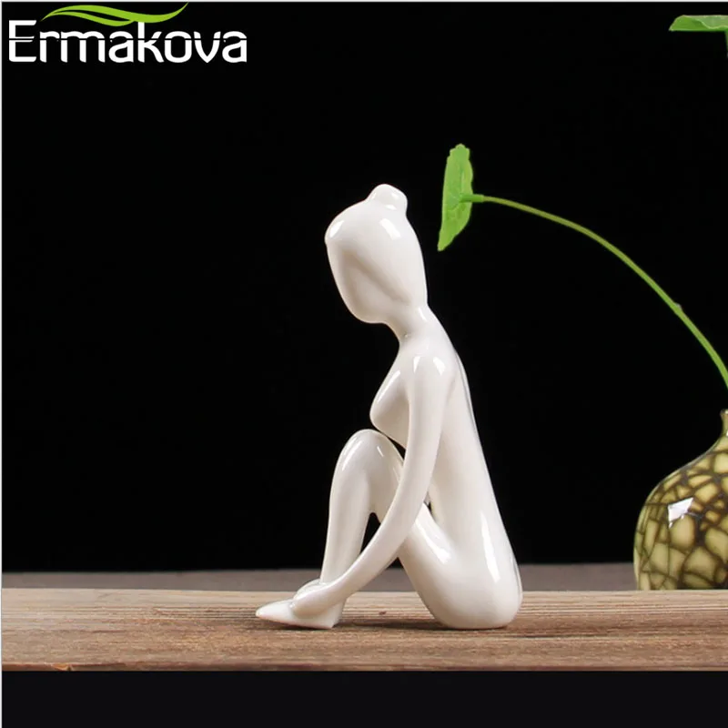 Керамическая статуэтка для йоги ERMAKOVA медитации комната статуя украшение студии