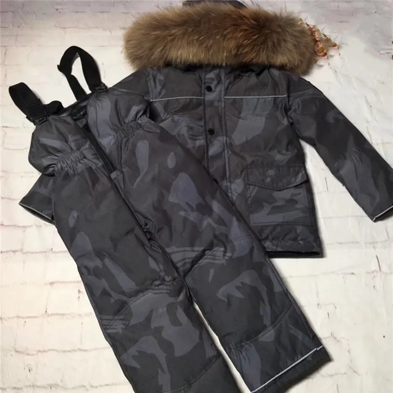 

Children'S Military Jacket Winter Suits Baby Down Jacket Snow Clothes Winter Jacket For A Boy Warm Fashion High Quality 6M-8year