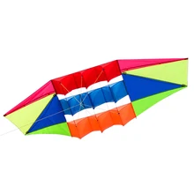 8.2ft x 2.6ft Радарный воздушный змей для детей и взрослых воздушный змей с 30 м струной и ручкой открытый пляжный парк Спорт удовольствие