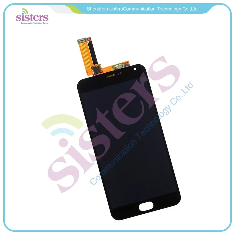 Оптовая продажа высокое качество черный жк-дисплей и сенсорный экран планшета полное собрание для 5.5 " Meizu M2 примечание Meilan Note2